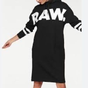 G Star Raw sweater hooded dress.